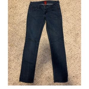 Forever 21 dark blue skinny jeans!
